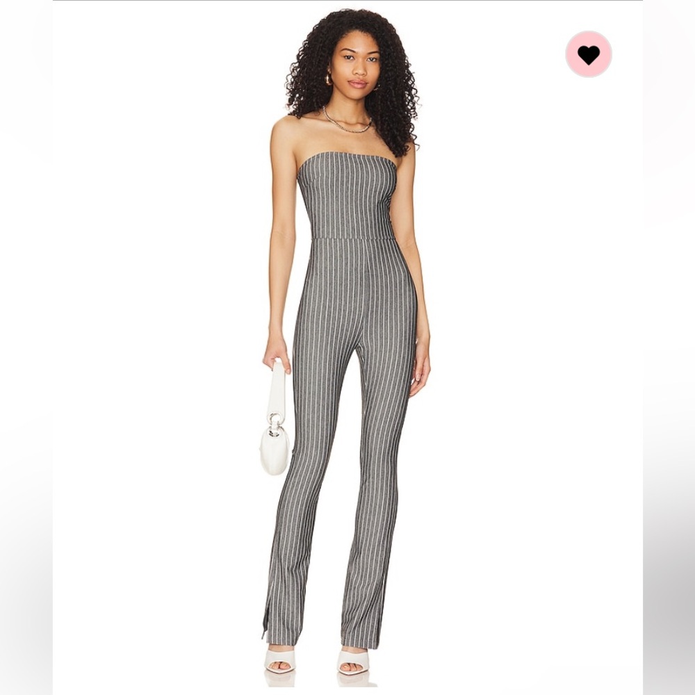 NWT Superdown Grey Jumpsuit XS